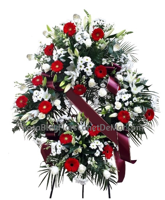 Corona Grande Flor Variada