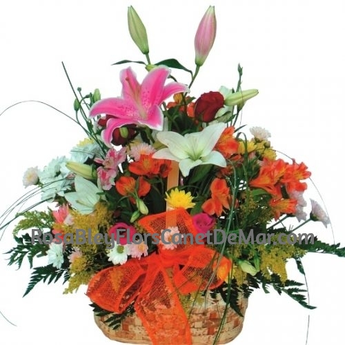 Cesta de Flores regalo